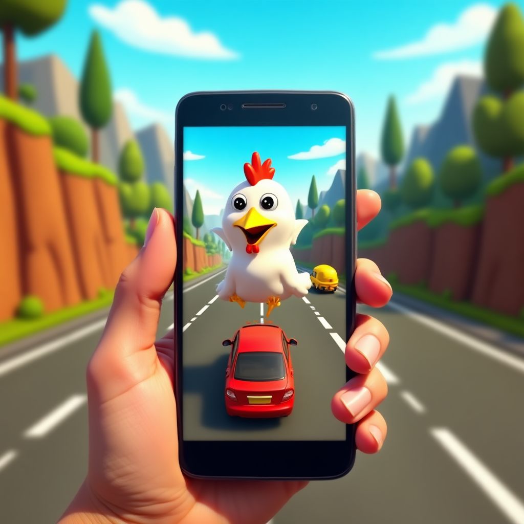 Chicken Road gameplay screenshot